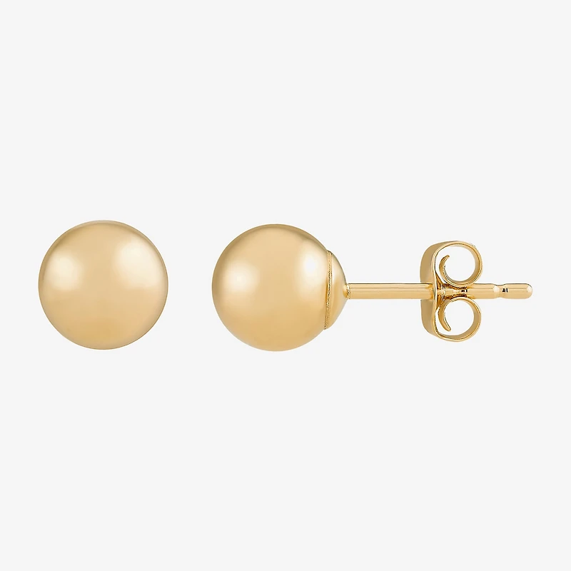 14K Gold 5mm Ball Earrings