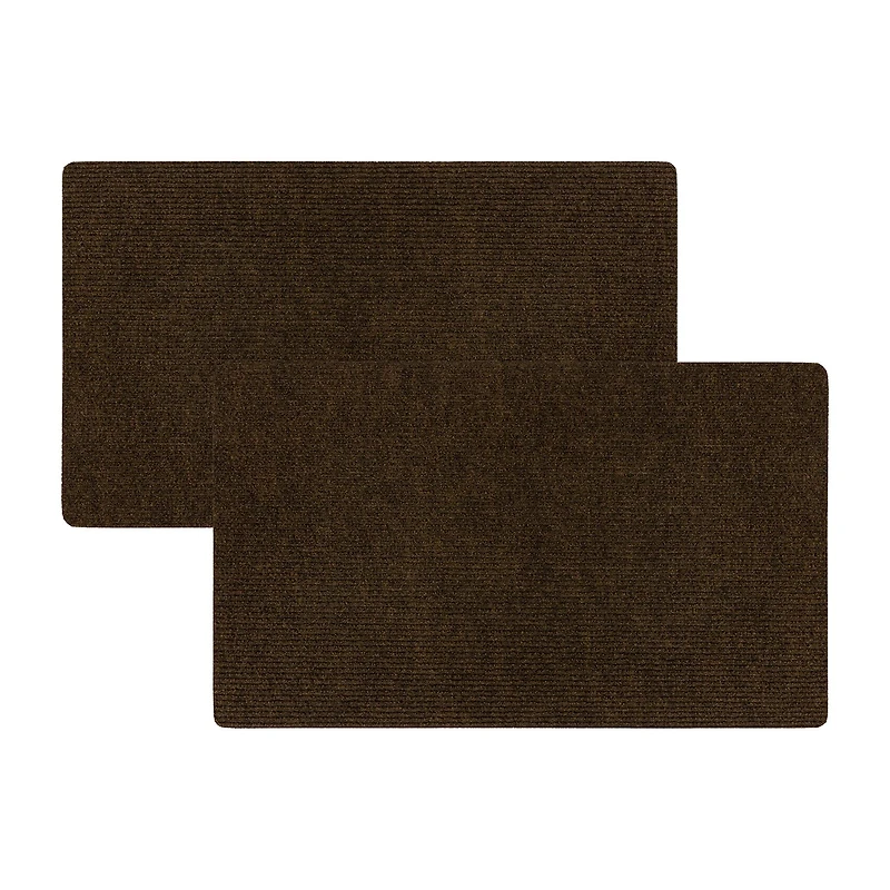 Mohawk Home Ribbed Utility 2-pc. 18"X30" Indoor Outdoor Rectangular Doormat
