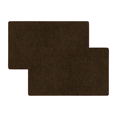 Mohawk Home Ribbed Utility 2-pc. 18"X30" Indoor Outdoor Rectangular Doormat