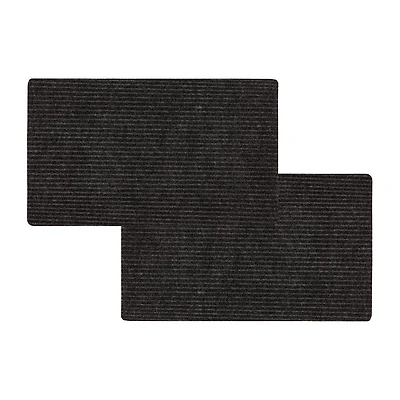 Mohawk Home Ribbed Utility 2-pc. 18"X30" Indoor Outdoor Rectangular Doormat