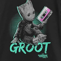 Groot Little & Big Kid Girls Crew Neck Short Sleeve Slim Fit Marvel Graphic T-Shirt