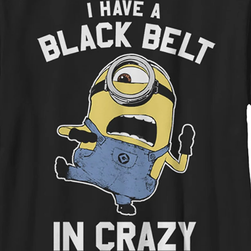 Little & Big Kid Boys Crew Neck Short Sleeve Regular Fit Minions Graphic T-Shirt