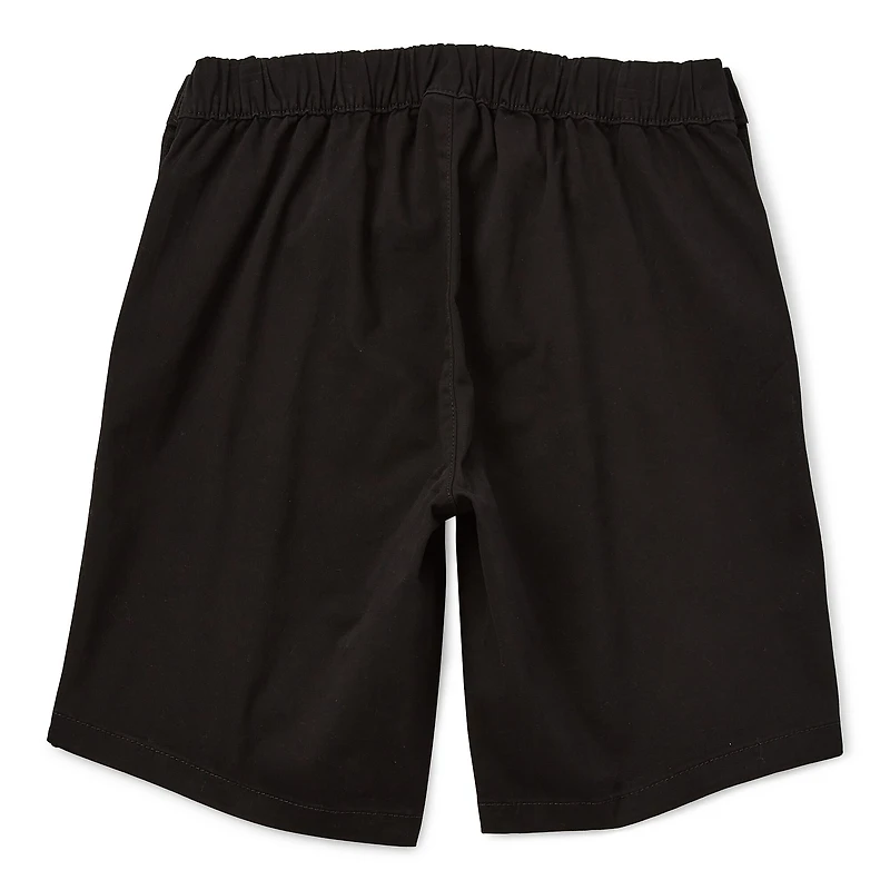 St. John's Bay Mens 10" Adaptive Stretch Fabric Easy-on + Easy-off Seated Wear Chino Short
