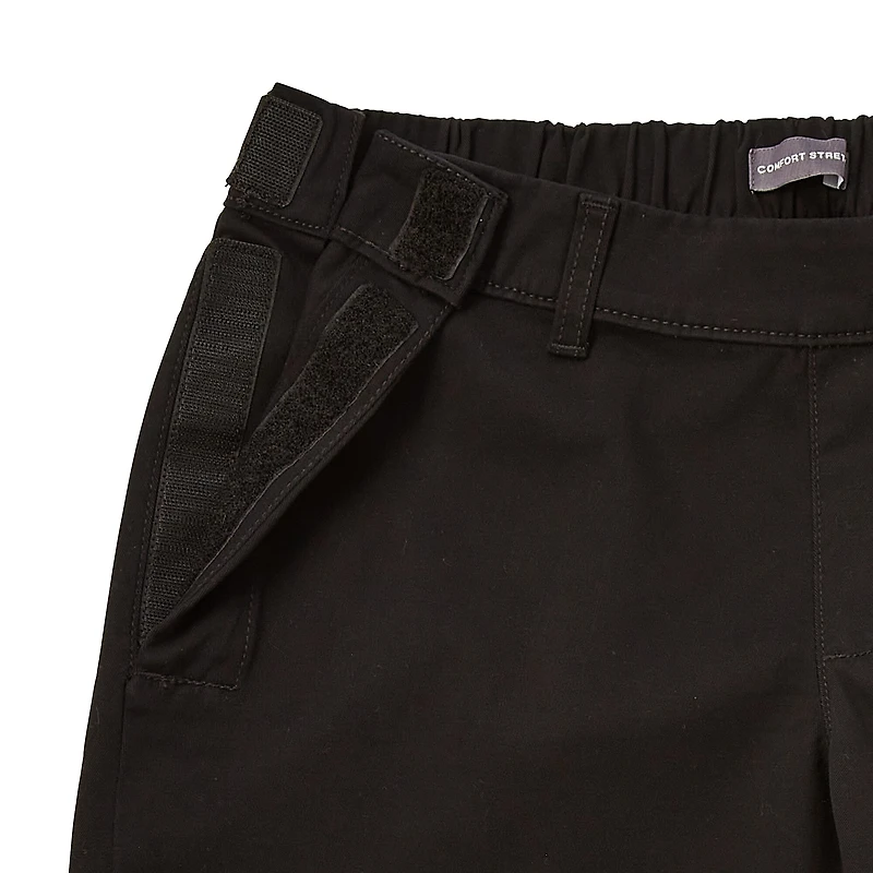 St. John's Bay Mens 10" Adaptive Stretch Fabric Easy-on + Easy-off Seated Wear Chino Short