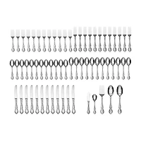 Oneida Mandolina 65-pc. 18/10 Stainless Steel Flatware Set