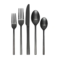 Oneida Allay Midnight 20-pc. Flatware Set