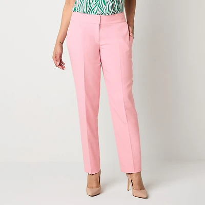 Black Label by Evan-Picone Womens Classic Fit Straight Suit Pant