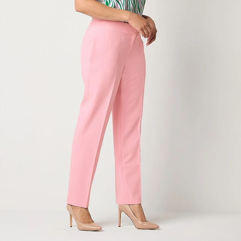 Black Label by Evan-Picone Womens Classic Fit Straight Suit Pant