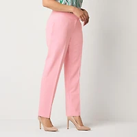 Black Label by Evan-Picone Womens Classic Fit Straight Suit Pant