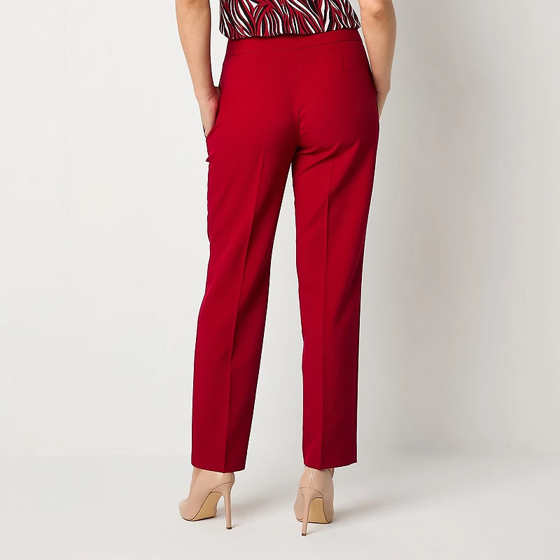 Black Label by Evan-Picone Womens Classic Fit Straight Suit Pant