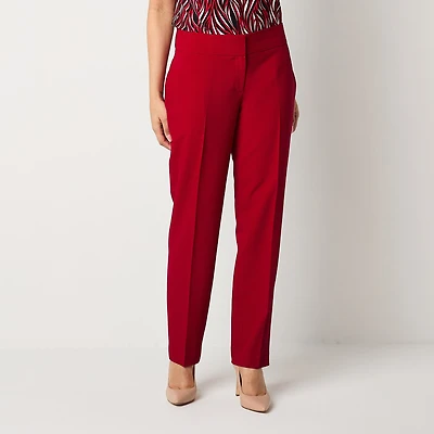 Black Label by Evan-Picone Womens Classic Fit Straight Suit Pant
