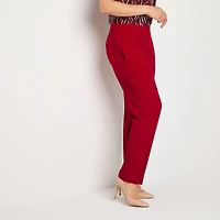 Black Label by Evan-Picone Womens Classic Fit Straight Suit Pant