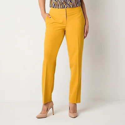 Black Label by Evan-Picone Womens Classic Fit Straight Suit Pant