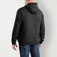 Berne Zippered Mens Long Sleeve Fleece Hoodie