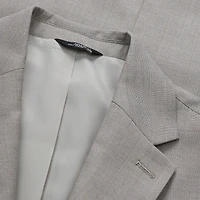 Haggar JMH Tailored Glen Plaid Mens Stretch Fabric Modern Fit Suit Jacket