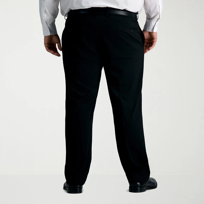 Haggar JMH Tailored Mens Big and Tall Stretch Fabric Modern Fit Flat Front Suit Pant