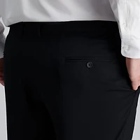 Haggar JMH Tailored Mens Big and Tall Stretch Fabric Modern Fit Flat Front Suit Pant