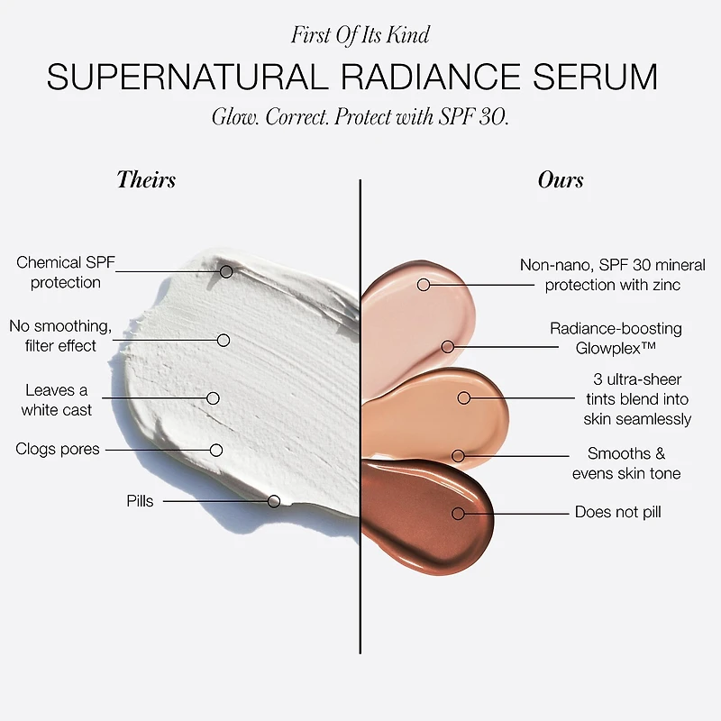 Rms Beauty Supernatural Radiance Serum Broad Spectrum SPF 30 Sunscreen