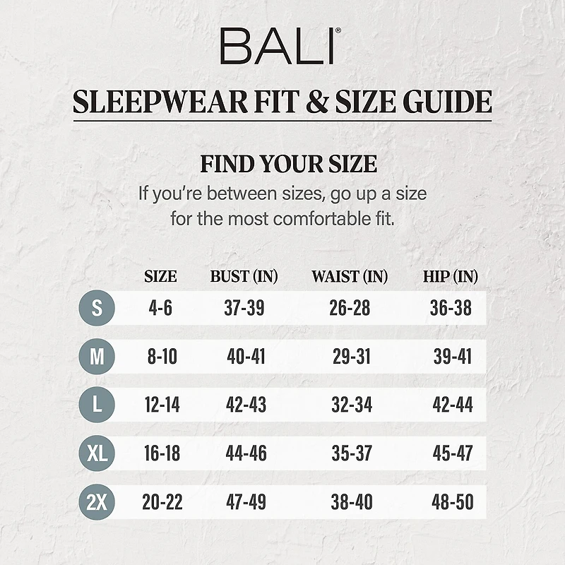Bali Breathe Womens Pajama Shorts