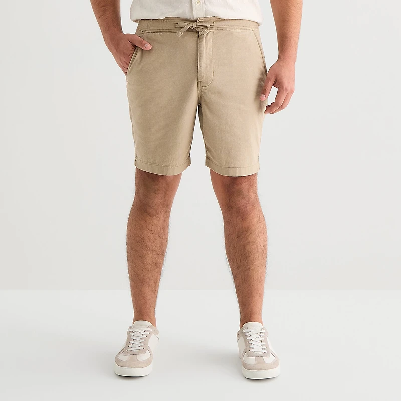 mutual weave Mens 11" Big and Tall Pull-On Short