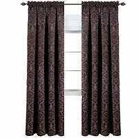 Sutton Rod Pocket Blackout Single Curtain Panel