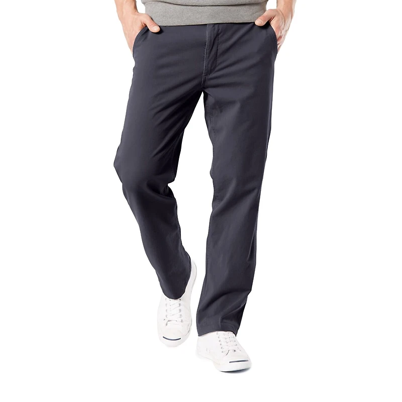 Dockers Mens Classic Fit Big and Tall Flat Front Pant