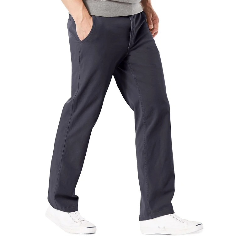 Dockers Mens Classic Fit Big and Tall Flat Front Pant