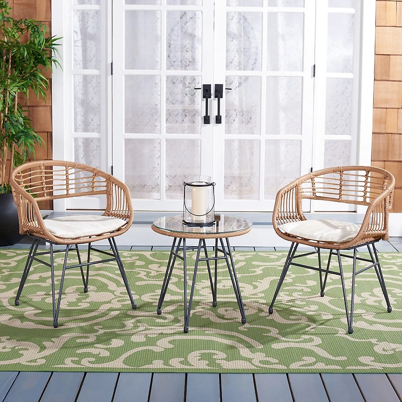 Safavieh Ferla Patio Collection 3-pc. Bistro Set