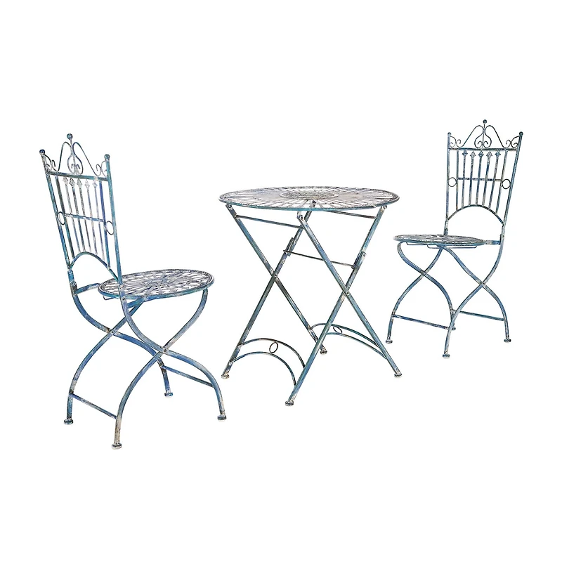 Safavieh Belen Patio Collection 3-pc. Bistro Set Folding