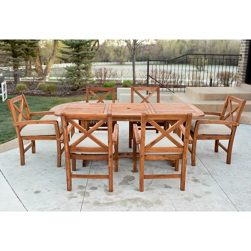 Catania 7-Piece Patio Extendable Dining Set