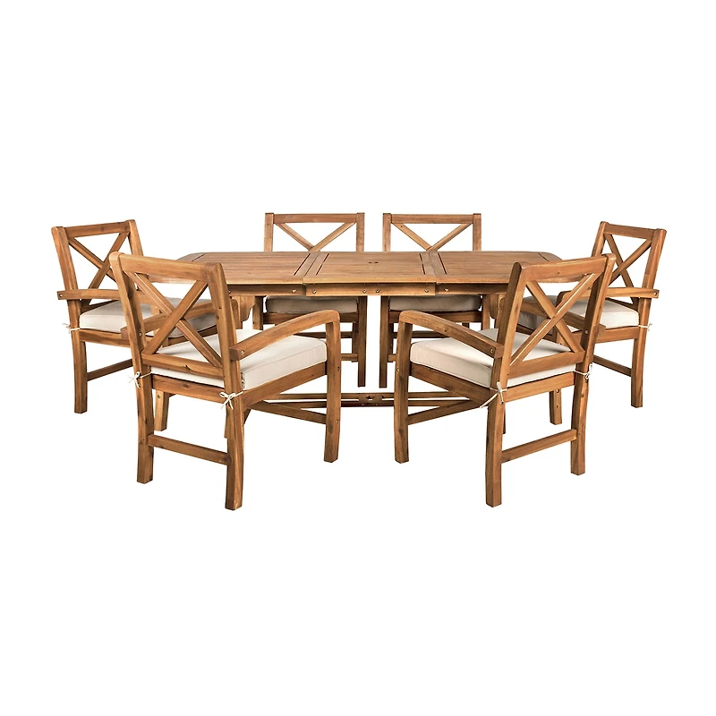 Catania 7-Piece Patio Extendable Dining Set