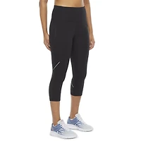 Xersion Run Womens Quick Dry Ankle High Rise Regular Fit Workout Capris
