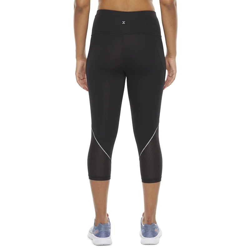 Xersion Run Womens Quick Dry Ankle High Rise Regular Fit Workout Capris