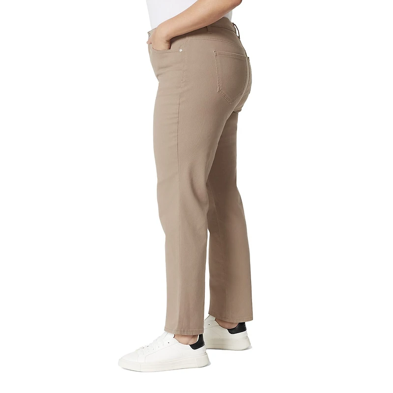 Gloria Vanderbilt Amanda Womens Plus Classic Twill