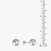 Silver Reflections Pure Silver Over Brass 11.5mm Stud Earrings