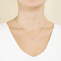 Silver Treasures Mushroom Womens Sterling Silver 16 Inch Pendant Necklace
