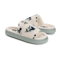 Muk Luks Marsai Slide Womens Memory Foam Slip-On Slippers