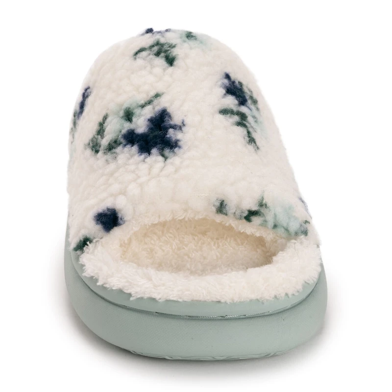 Muk Luks Marsai Slide Womens Memory Foam Slip-On Slippers