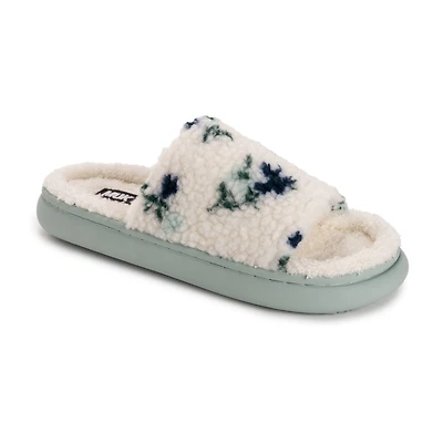Muk Luks Marsai Slide Womens Memory Foam Slip-On Slippers