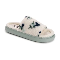 Muk Luks Marsai Slide Womens Memory Foam Slip-On Slippers