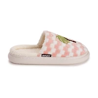 Muk Luks Joss Slide Womens Memory Foam Slip-On Slippers