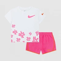 Nike Little Girls 2-pc. Short Set