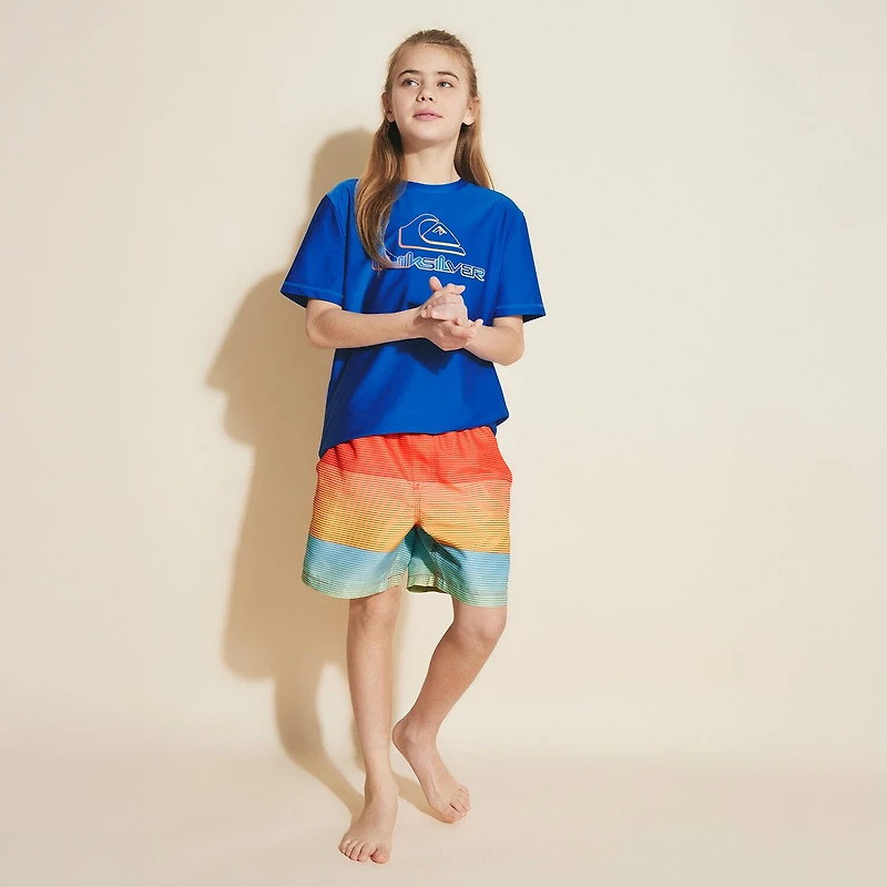 Quiksilver Big Kid Boys Swim Shirt