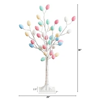 Nearly Natural 3ft Easter Twig Lighted Indoor Artificial Tree