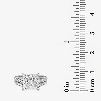 Grown Gorgeous (F / Vs2) Womens 4 5/8 Ct. T.W. Lab White Diamond 14K Gold Side Stone Bridal Set