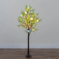Nearly Natural 4ft Easter Egg Twig With Greens Lighted Indoor Artificial Tree