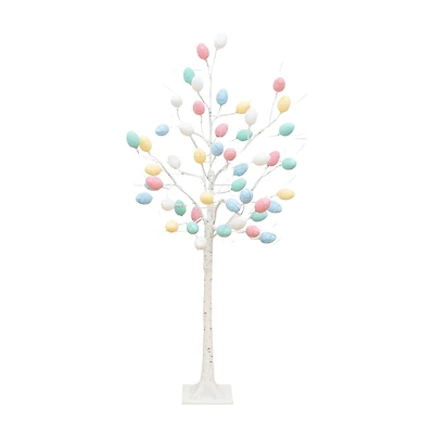 Nearly Natural 4ft Easter Twig Lighted Indoor Artificial Tree