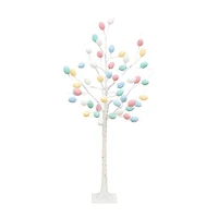 Nearly Natural 4ft Easter Twig Lighted Indoor Artificial Tree