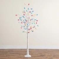 Nearly Natural 6ft Easter Twig Lighted Indoor Artificial Tree