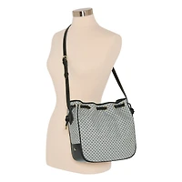 Liz Claiborne Aria Drawstring Bucket Bag